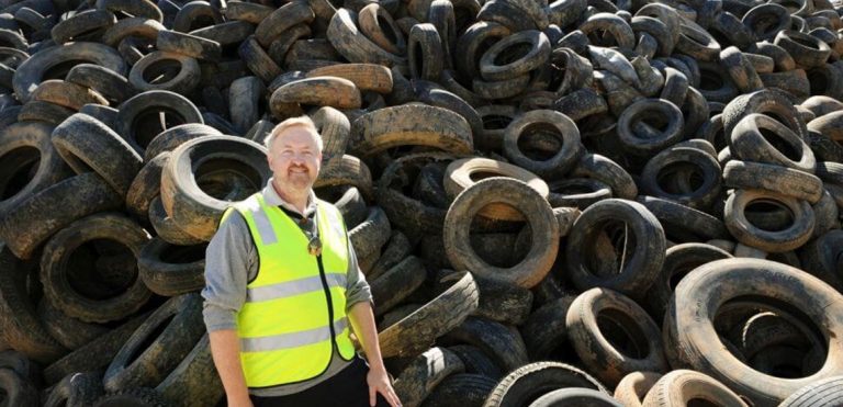 Heavy Fine on Stawell Owner for Stawell Tyre Dump