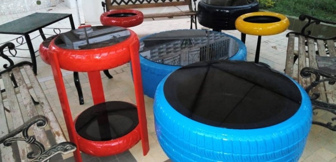 Senegal Way of Tyre Recycling