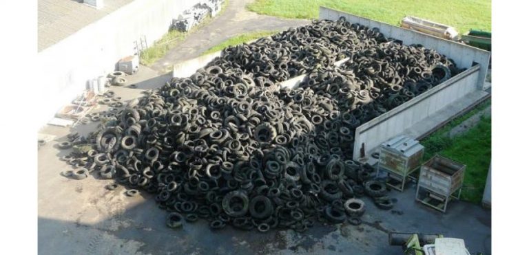 Saint-Malo Area Collects Tyres from Agriculture