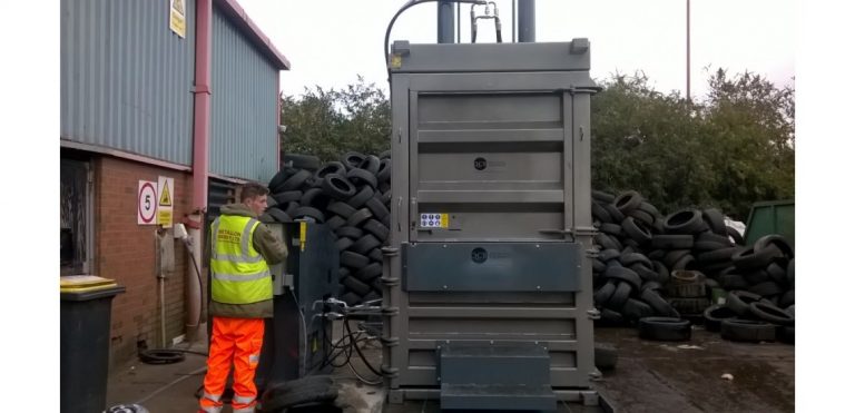 Tyre Baler Opens a New Chapter for Derby Recycler