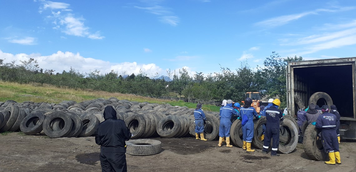 Ecuadorian Tyre Recycling