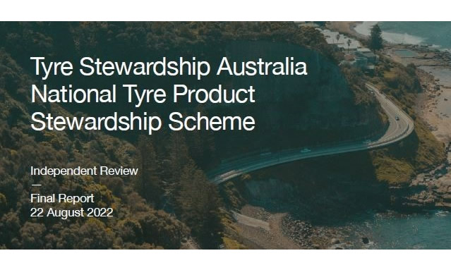 Independent Review of Australia’s Tyre Product Stewardship Scheme Released