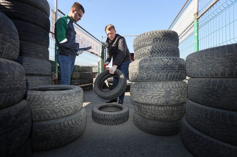 Environmentalists in the Baltic Struggle with Illegal Tyre Disposal