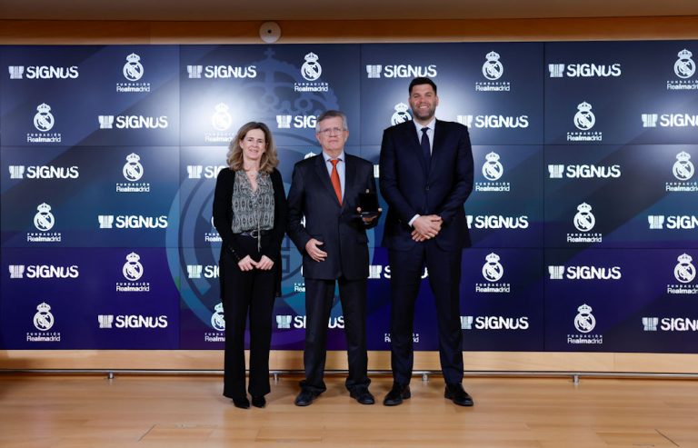 Signus and the Real Madrid Foundation Renew Collaboration