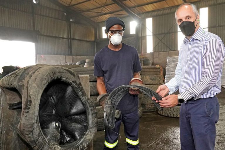Mathe Group: New Investment to Extract Clean Steel from Tyres for Export
