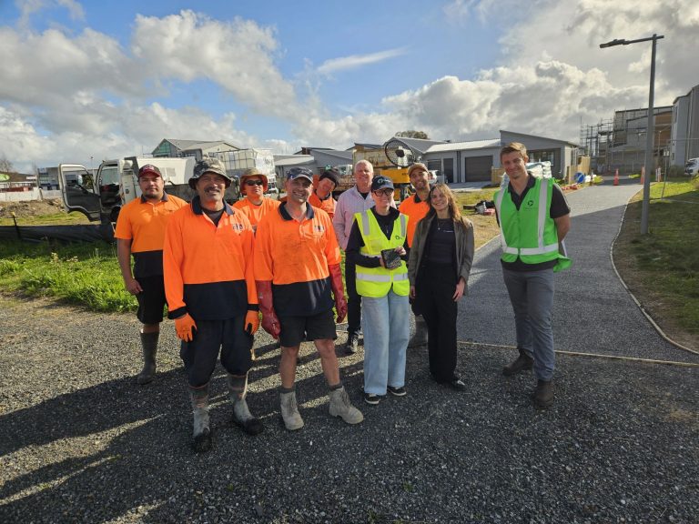 Porous Lane – The First Recycled Tyre Footpath in New Zealand