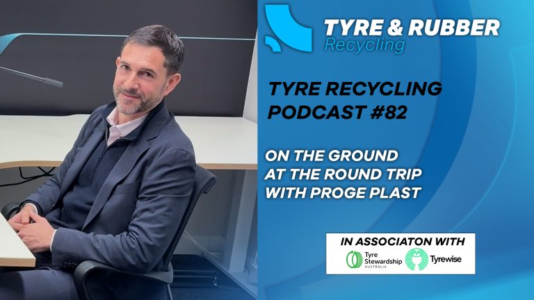 Daniele De Maria from Proge Plast Joins the Tyre Recycling Podcast in Melbourne